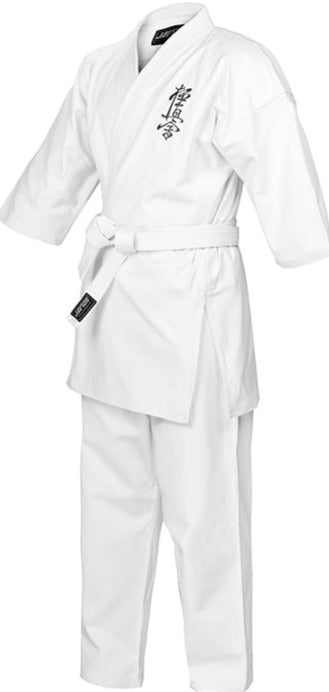 JAVSON KYOKUSHIN UNIFORM 12OZ 100% COTTON WHITE
