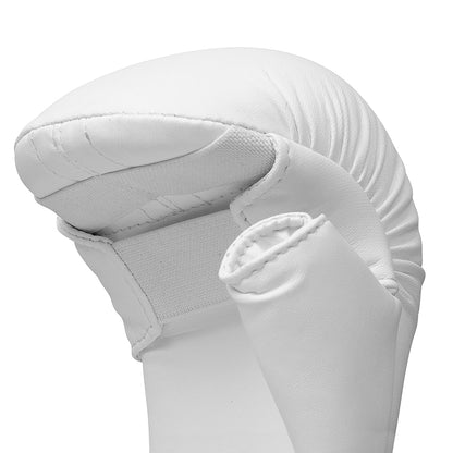 Javson Karate Mitts White Color for Training & Competition