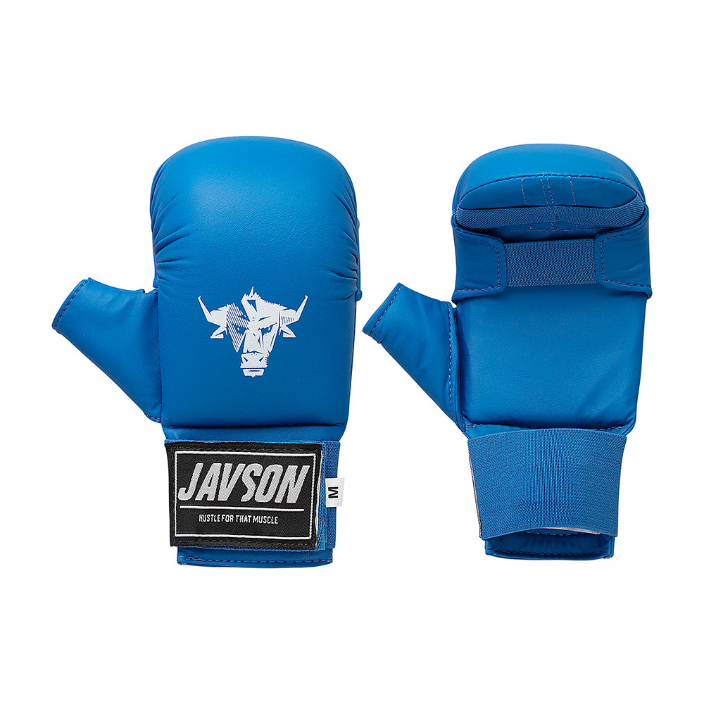 Javson Karate Mitts Blue Color for Training & Competition