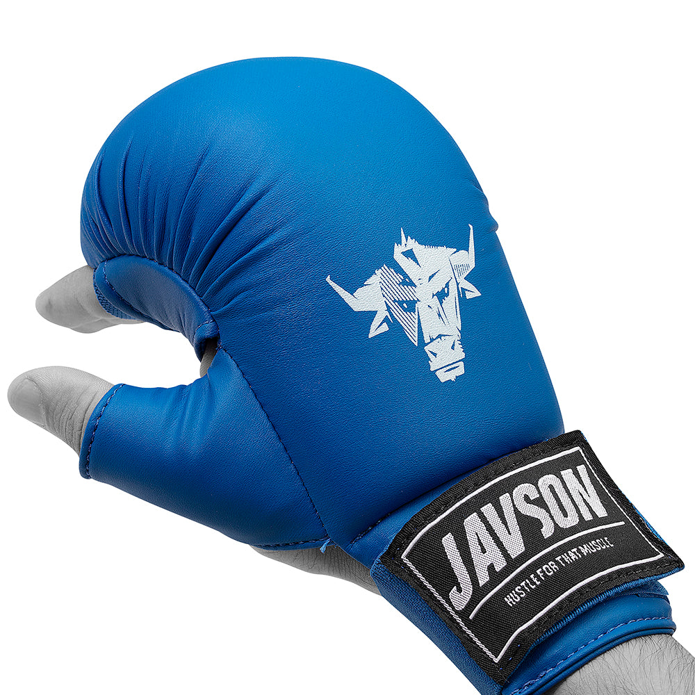 Javson Karate Mitts Blue Color for Training & Competition