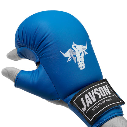 Javson Karate Mitts Blue Color for Training & Competition