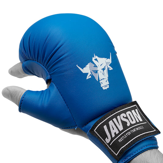 Javson Karate Mitts Blue Color for Training & Competition