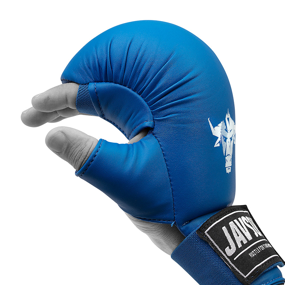 Javson Karate Mitts Blue Color for Training & Competition