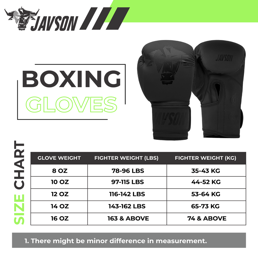 Size Chart – Javson Sports