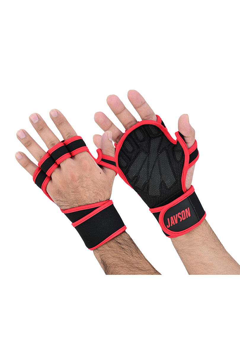 Javson Heavy Duty Gym Straps for Weightlifting