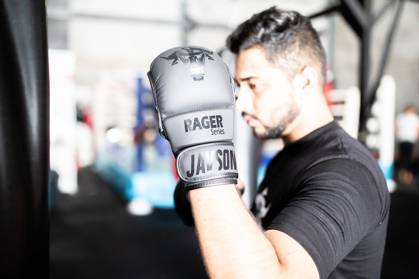 JAVSON MMA SHOUTER GLOVES RAGER SERIES WITH OPEN PALM