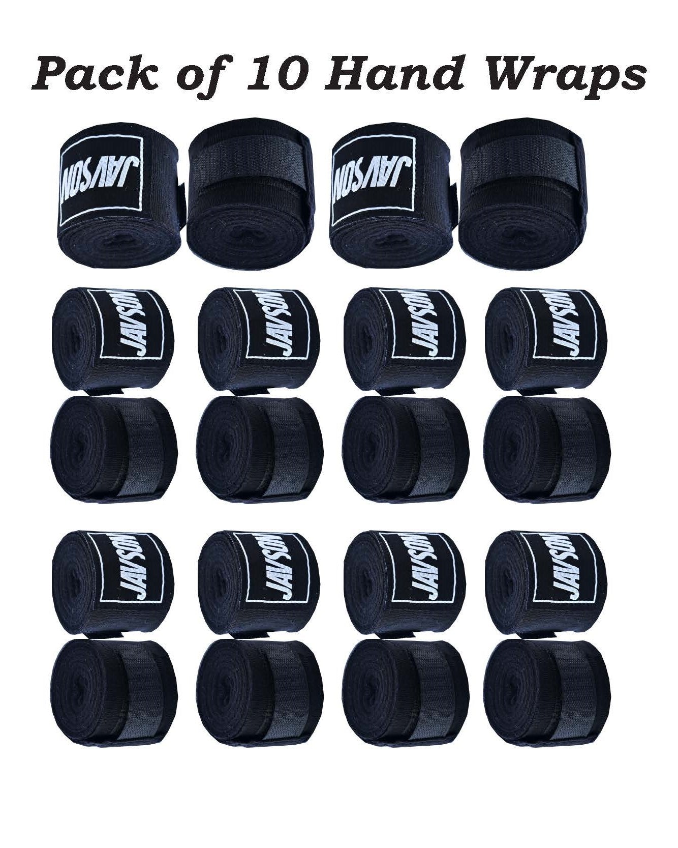 Pack of 10 Hand Wraps