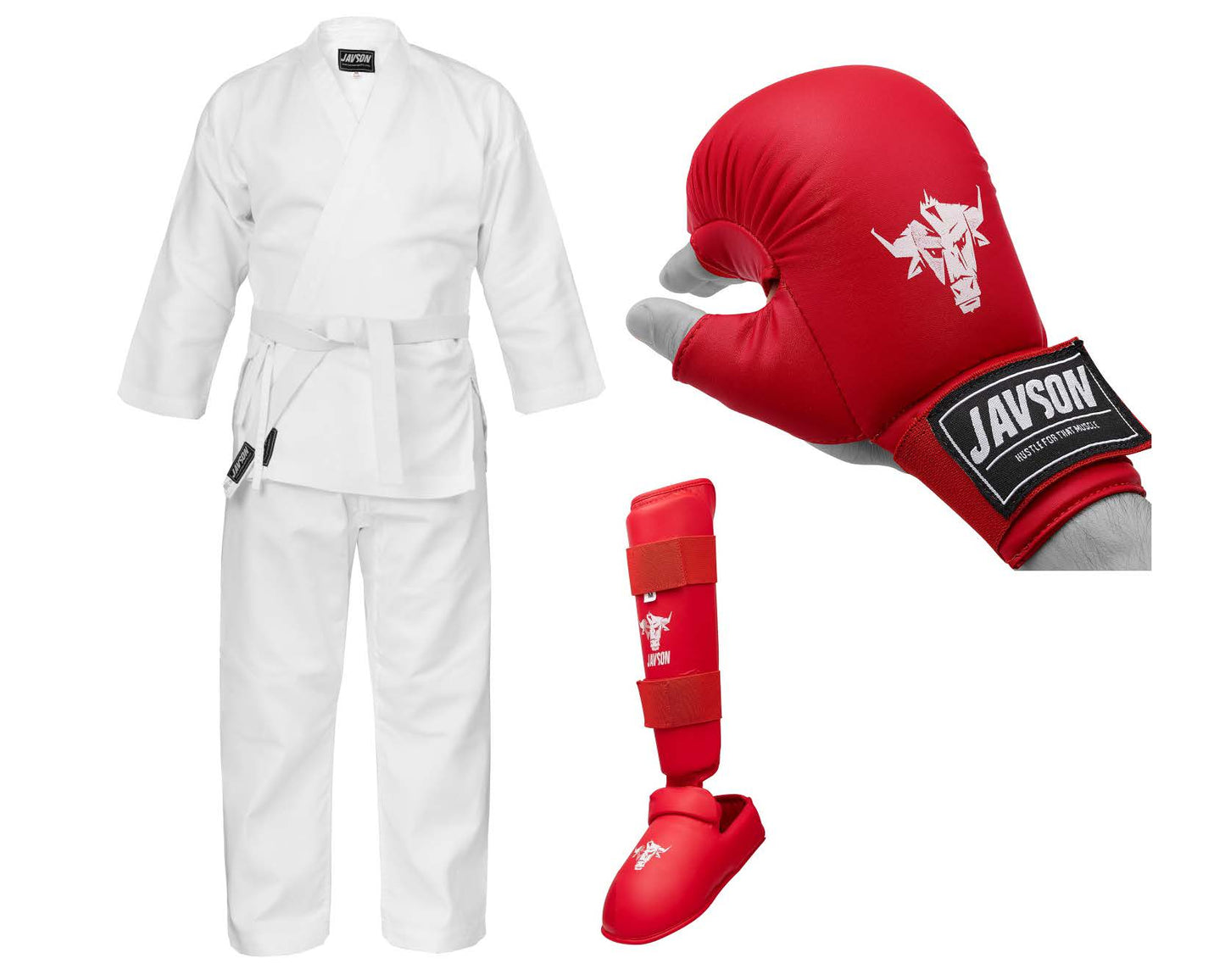 Javson Karate Kit Red