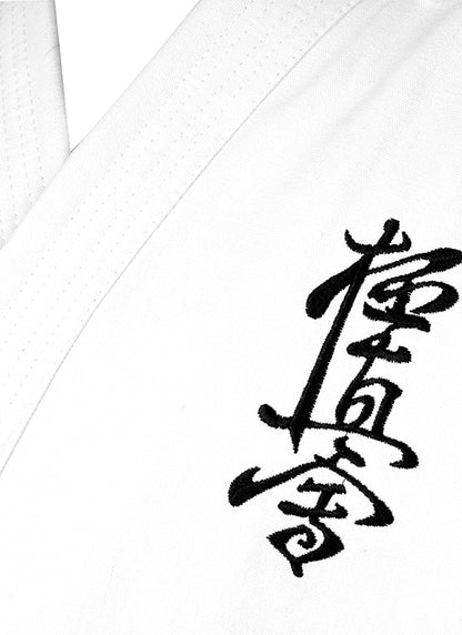 JAVSON KYOKUSHIN UNIFORM 8OZ POLY COTTON WHITE