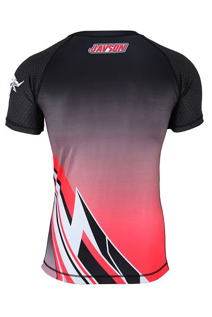 Javson Short Sleeve Rash Guard for Training and Competition