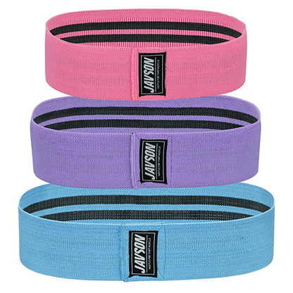 JAVSON FABRIC RESISTANCE BANDS FOR WORKOUT