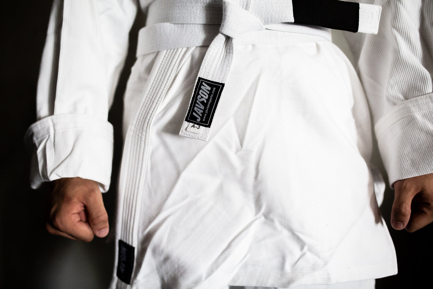 JAVSON BRAZILIAN JIU-JITSU BJJ 350 GSM WHITE