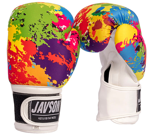 JAVSON MULTI-COLOUR BOXING GLOVES HOOK & LOOP