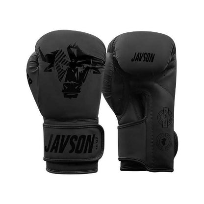 JAVSON BOXING GLOVES BLACK MATT RAGER SERIES