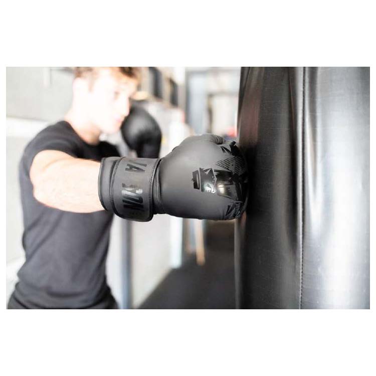 JAVSON BOXING GLOVES BLACK MATT RAGER SERIES