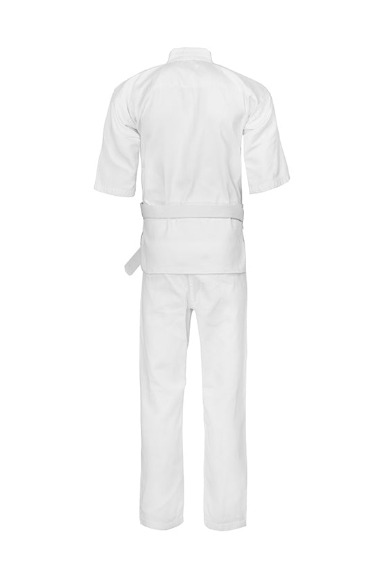 JAVSON KYOKUSHIN UNIFORM 8OZ POLY COTTON WHITE