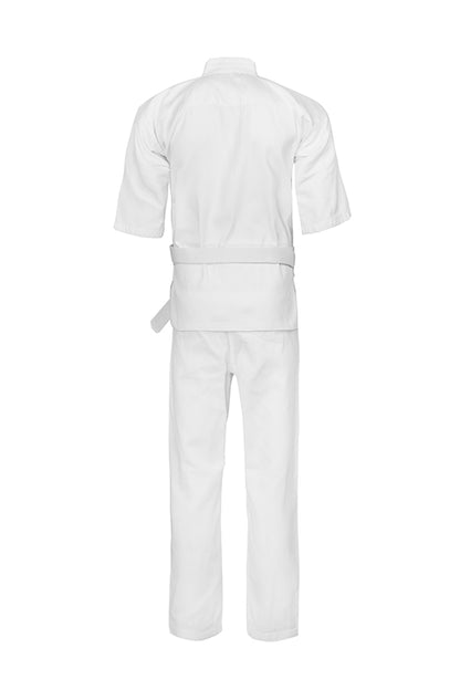 JAVSON KYOKUSHIN UNIFORM 8OZ POLY COTTON WHITE