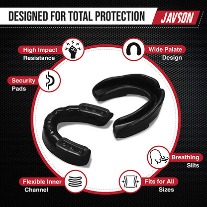 JAVSON MOUTH GUARD/GUM SHIELD FOR BOXING, MMA, MARTIAL ARTS