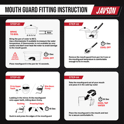 JAVSON MOUTH GUARD/GUM SHIELD FOR BOXING, MMA, MARTIAL ARTS